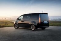 New The Hyundai Staria is a motivating household vehicle