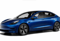 New Tesla Model 3 for company consumers with rear-wheel drive and a big battery