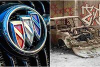 New Buick Skylark winds up in a barn: the difficult takes place (VIDEO)