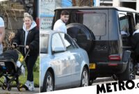 New Tommy Fury and Molly-Mae take Bambi for a walk and they look regular