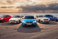 New Honda Civic Type R vs Hyundai i30N, VW Golf R, Toyota GR Yaris and BMW M240i