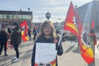 New Federal employees in the North picket as part of Canada-wide strike