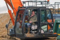 New With a Lamborghini in an Oxfordshire field