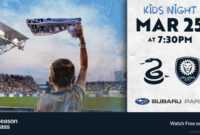 New Next Match|Union go back to Subaru Park for Kids Night on March 25!
