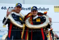 New ROWE Racing wins the opening round of this season’s Nürburgring Endurance Series in the BMW M4 GT3.