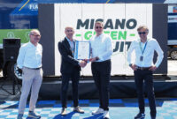 New The Rubia Engine Oil Misano Grand Prix truck remains in the name of sustainability
