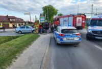 New The automobile crashed and it was discovered that the driver did not have a license