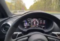 New Accelerating from 100 to 200 km/ h, it loses traction on all 4 wheels. This Audi RS3 is a beast (video)